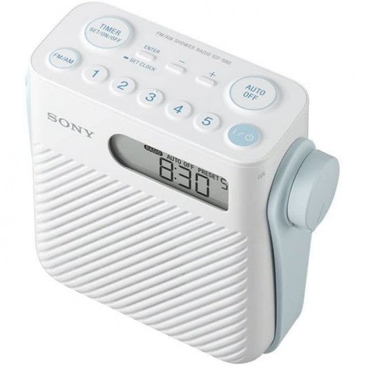Sony ICF-S80 Radio AM/FM para Ducha