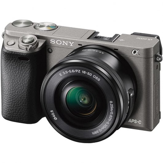 Sony Alpha a6000 24.3MP Gris + Objetivo 16-50mm F3.5-5.6 OSS