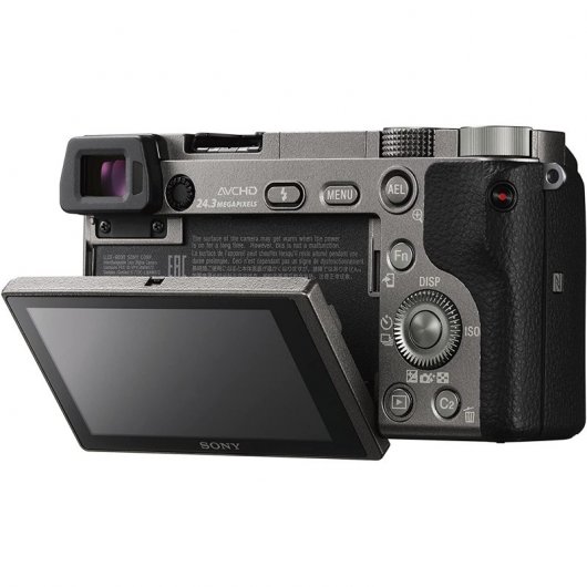 Sony Alpha a6000 24.3MP Gris + Objetivo 16-50mm F3.5-5.6 OSS