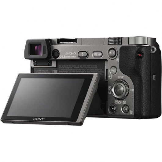 Sony Alpha a6000 24.3MP Gris + Objetivo 16-50mm F3.5-5.6 OSS