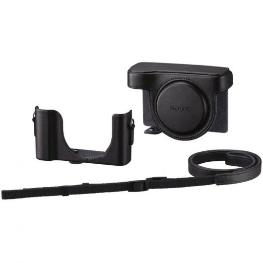 Sony LCJ-HN Funda Negra para Sony CyberShot HX50/HX50V