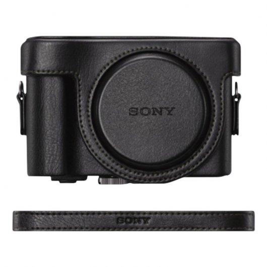 Sony LCJ-HN Funda Negra para Sony CyberShot HX50/HX50V