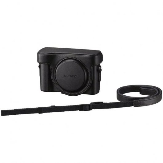 Sony LCJ-HN Funda Negra para Sony CyberShot HX50/HX50V