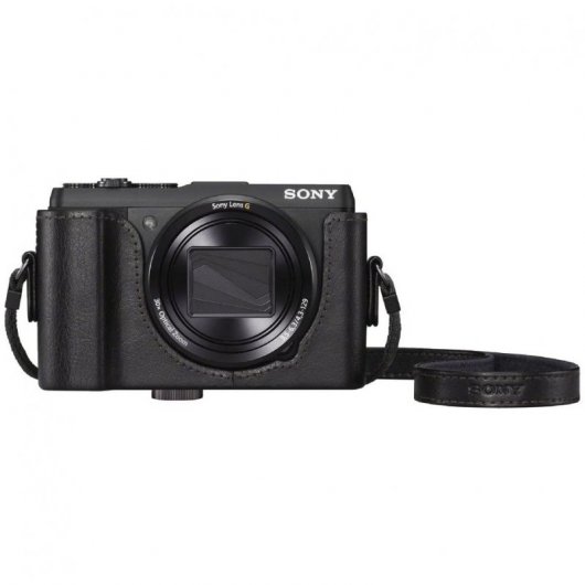 Sony LCJ-HN Funda Negra para Sony CyberShot HX50/HX50V
