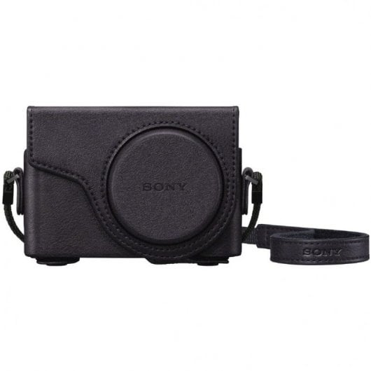 Sony LCJ-WD Funda Negra para Sony CyberShot WX350