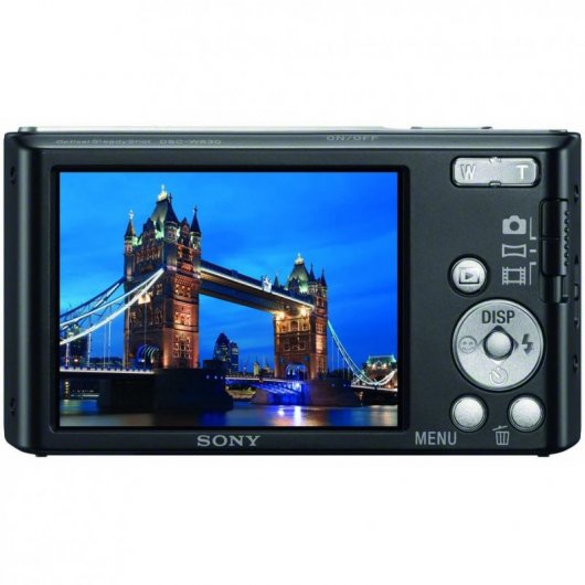 Sony CyberShot DSC-W830 20.1MP Negra + Funda + SD 8GB