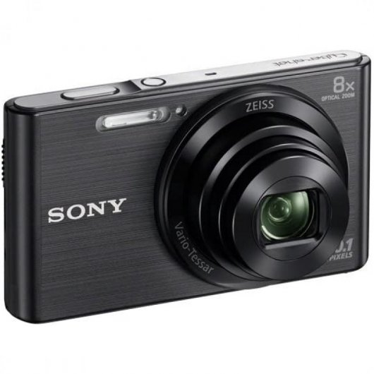 Sony CyberShot DSC-W830 20.1MP Negra + Funda + SD 8GB