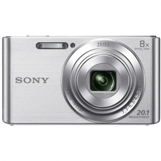 Sony CyberShot DSC-W830 20.1MP Prateada + Bolsa + SD 8GB