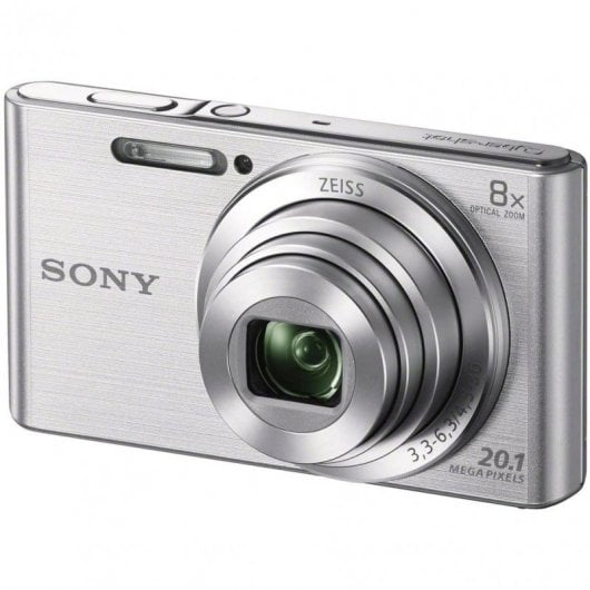 Sony CyberShot DSC-W830 20.1MP Prateada + Bolsa + SD 8GB