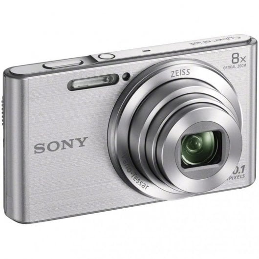 Sony CyberShot DSC-W830 20.1MP Prateada + Bolsa + SD 8GB