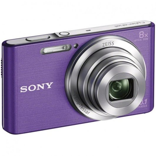 Sony CyberShot DSC-W830 20.1MP Violeta + Bolsa + SD 8GB