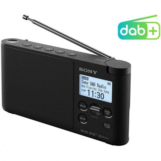 Sony XDR-S41D Radio numérique DAB/FM Noir