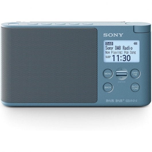 Sony XDR-S41D Rádio Digital DAB/FM Azul