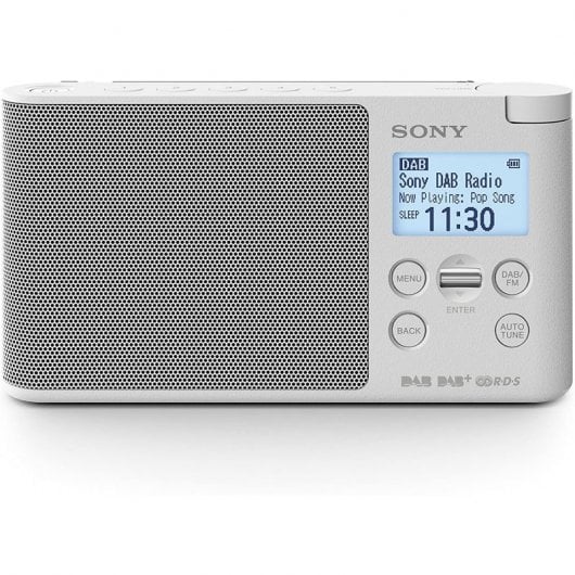 Radio digitale DAB/FM Sony XDR-S41D bianca
