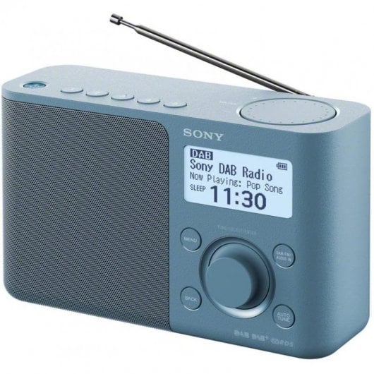 Sony XDR-S61D Radio Digital DAB/FM Azul