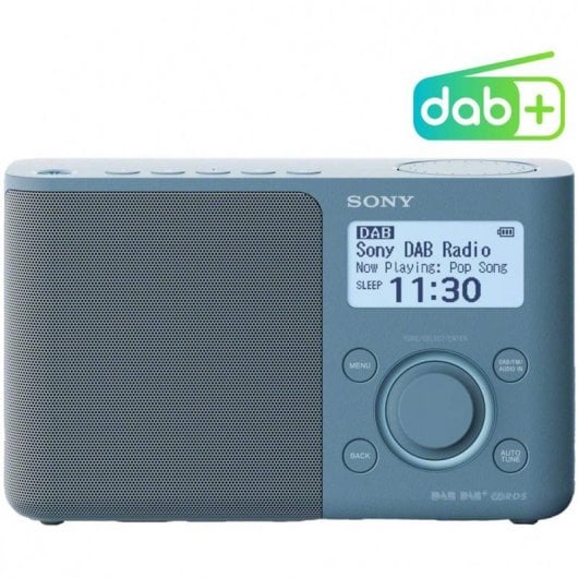 Sony XDR-S61D Radio Digital DAB/FM Azul