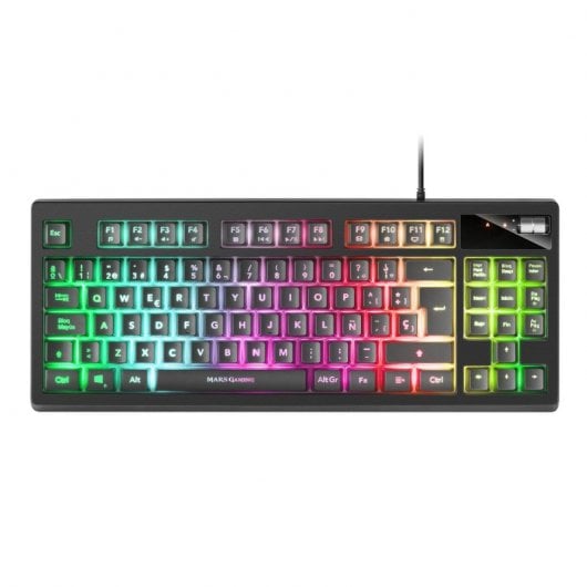 Mars Gaming MKAX Teclado Gaming RGB Preto