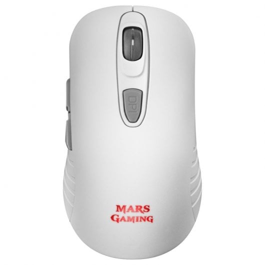 Mars Gaming MMW2 Ratón Gaming Inalámbrico RGB 3200 DPI Blanco