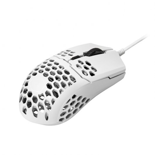Cooler Master MasterMouse MM710 Ratón Gaming 16000 DPI Blanco Opaco
