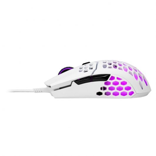 Cooler Master MM711 RGB-LED Ratón Gaming 16000 DPI Blanco Opaco