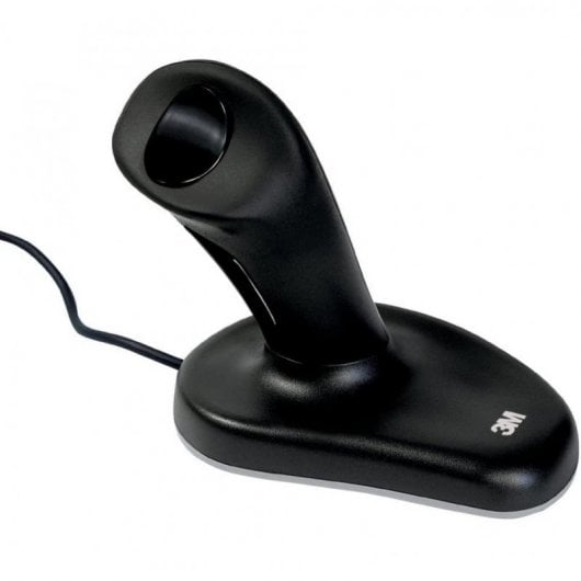 3M EM500GPL Ratón Vertical Negro