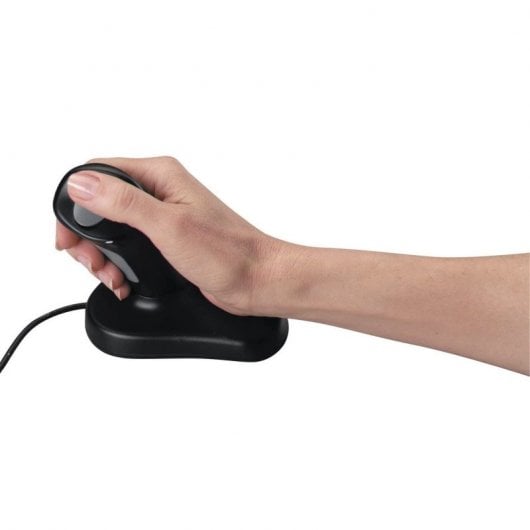 3M EM500GPL Ratón Vertical Negro