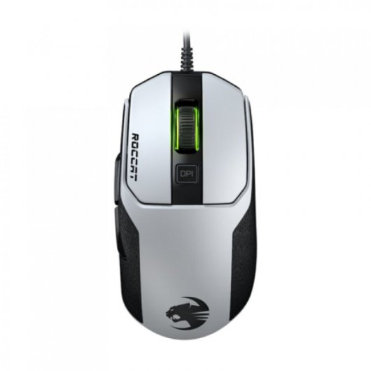 Roccat Kain 102 AIMO Ratón Gaming 8500 DPI Blanco