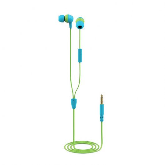 Trust Buddi Kids Auriculares Intrauditivos Infantiles Verde/Azul