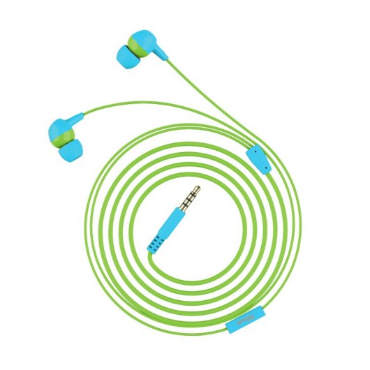 Trust Buddi Kids Auriculares Intrauditivos Infantiles Verde/Azul