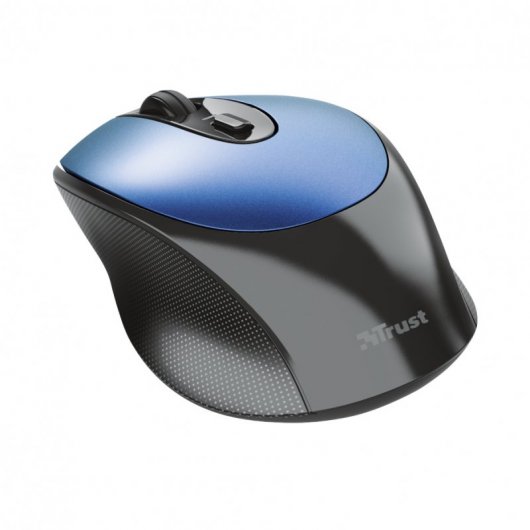 Trust Zaya mouse Ambidestro RF Wireless Ottico 1600 DPI Nero/Blu