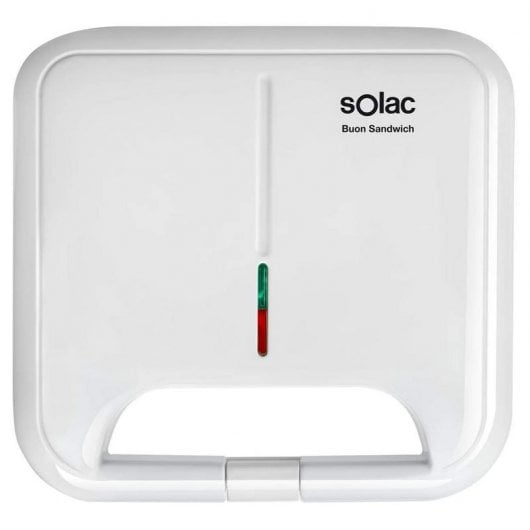 Solac Buon Sanwich Sandwichera 750W Blanca