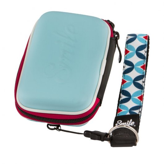 Smile New Mod Funda Azul para Cámara Compacta