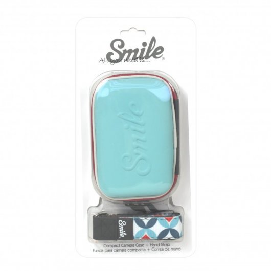 Smile New Mod Funda Azul para Cámara Compacta