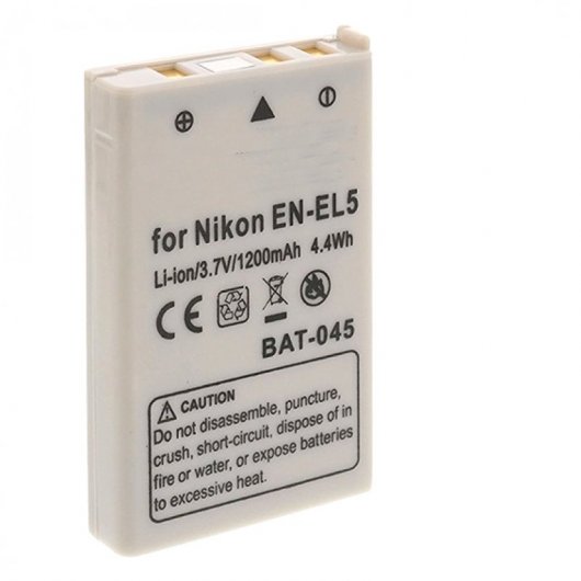 SilverHT Batería Compatible Nikon EN-EL5 1150mAh