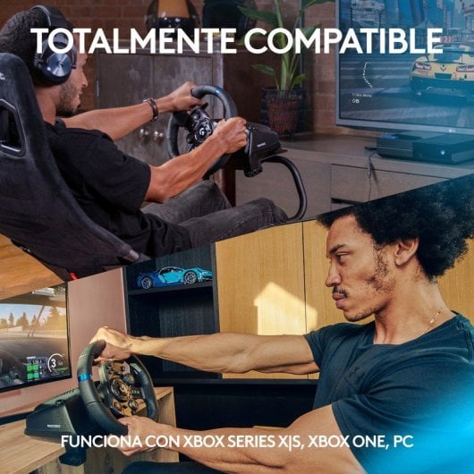 Logitech G923 Volante y Pedales para Xbox Series X/S / Xbox One / PC