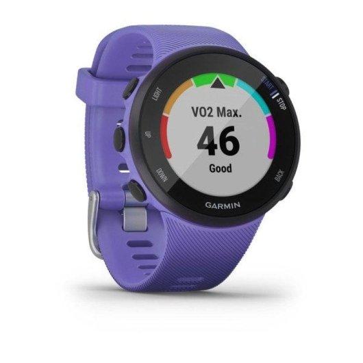 Garmin Forerunner 45S GPS 39mm Ecrã Digital Violeta Pequeno Monitor Cardíaco Sono
