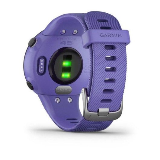 Garmin Forerunner 45S GPS 39mm Ecrã Digital Violeta Pequeno Monitor Cardíaco Sono