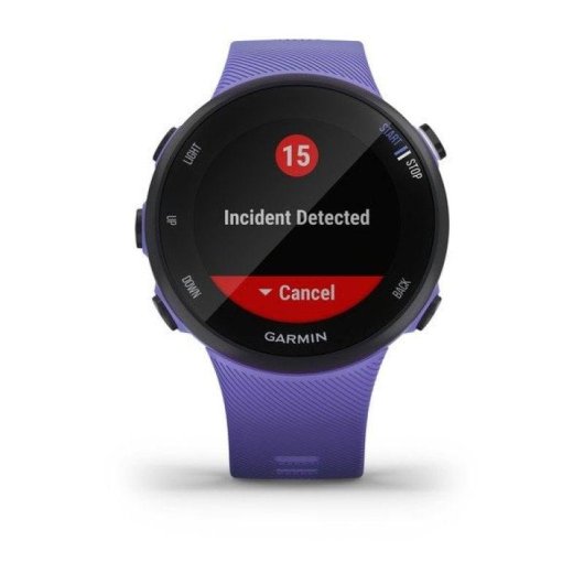 Garmin Forerunner 45S GPS 39mm Ecrã Digital Violeta Pequeno Monitor Cardíaco Sono