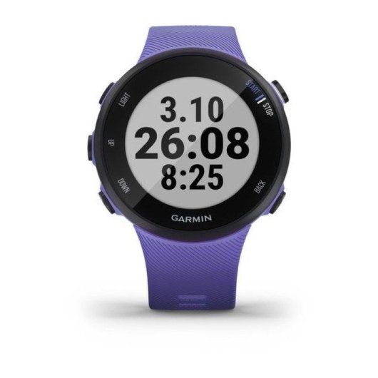 Garmin Forerunner 45S GPS 39mm Ecrã Digital Violeta Pequeno Monitor Cardíaco Sono