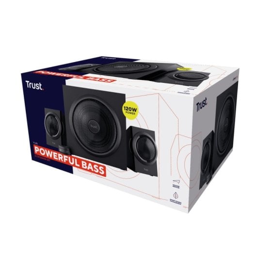 Trust Yuri Altavoces 2.1 120W
