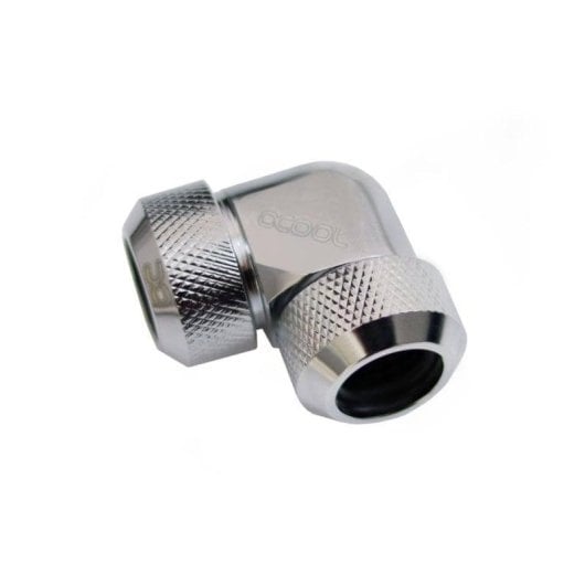 Refrigeration Liquide Alphacool Eiszapfen 13mm Connecteur en L 90° Laiton Chrome
