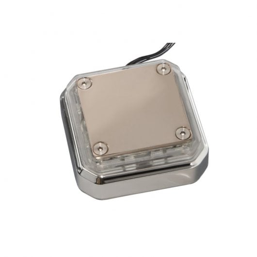 Alphacool Eisblock XPX Aurora Bloc d'eau Plexi Chrome Numérique RVB