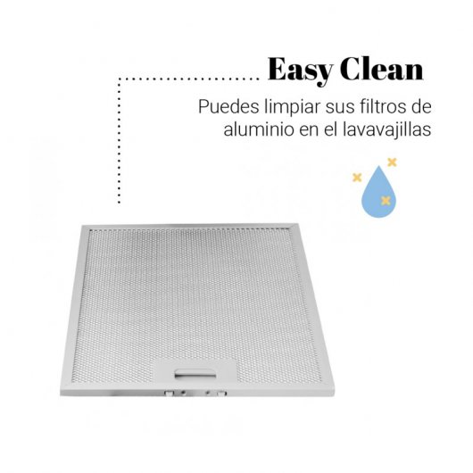 Universal Blue Everest 2060 Campana Decorativa Piramidal 60cm Inox