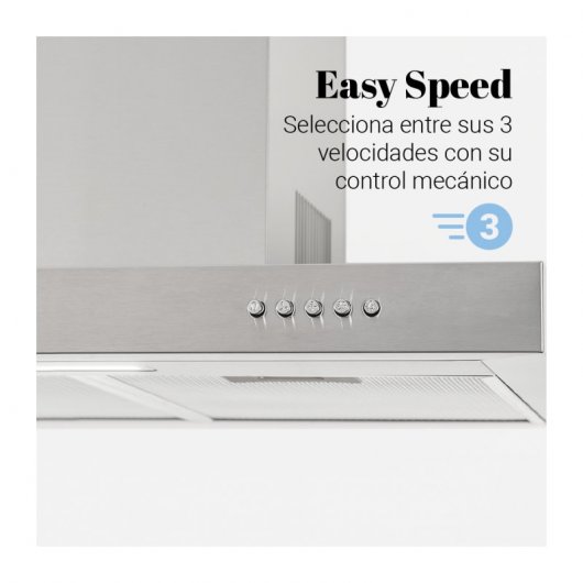 Universal Blue Kenia 2060 Exaustor Decorativo 60cm Inox