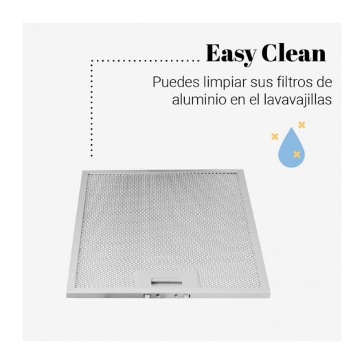 Universal Blue Kenia 2060 Exaustor Decorativo 60cm Inox