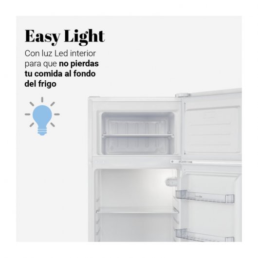 Universal Blue Atlas 144 Frigorífico Dos Puertas A+ Blanco