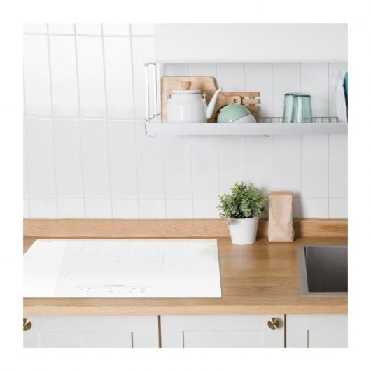 Universal Blue Meissa 3069W Placa Inducción 3 Zonas 60cm Blanca
