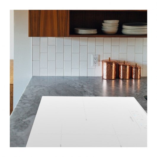 Universal Blue Meissa 3069W Placa Inducción 3 Zonas 60cm Blanca
