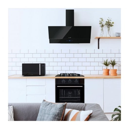 Universal Blue Maia B-Plus Placa de Gas Butano/Natural 3 Zonas 60cm Negra