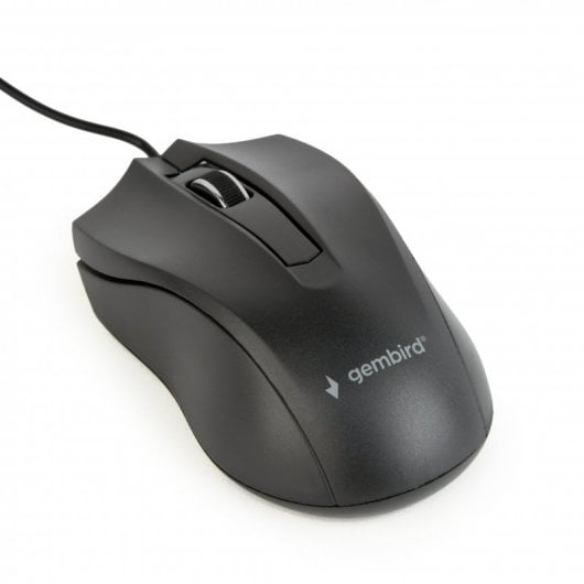 Gembird MUS-3B-01 Mouse ottico 1000 DPI Nero